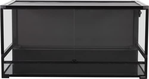 REPTI ZOO Easy-Build NRK0127 Glasterrarium 120x60x60 cm schwarz