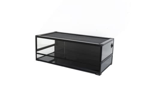 REPTI ZOO Easy-Build NRK0126 Glasterrarium 120x60x45 cm schwarz