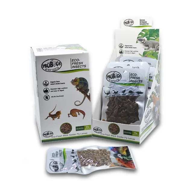 Repashy ProBugs Soldatenfliegenlarven Futter 150 g Calciumreich