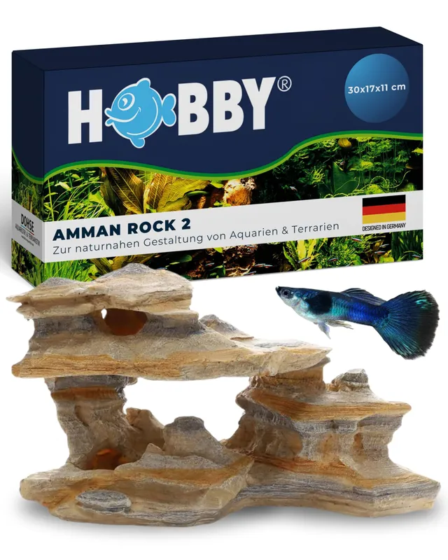 Hobby Amman Rock 2 Deko-Stein 30x17x11 cm naturgetreu