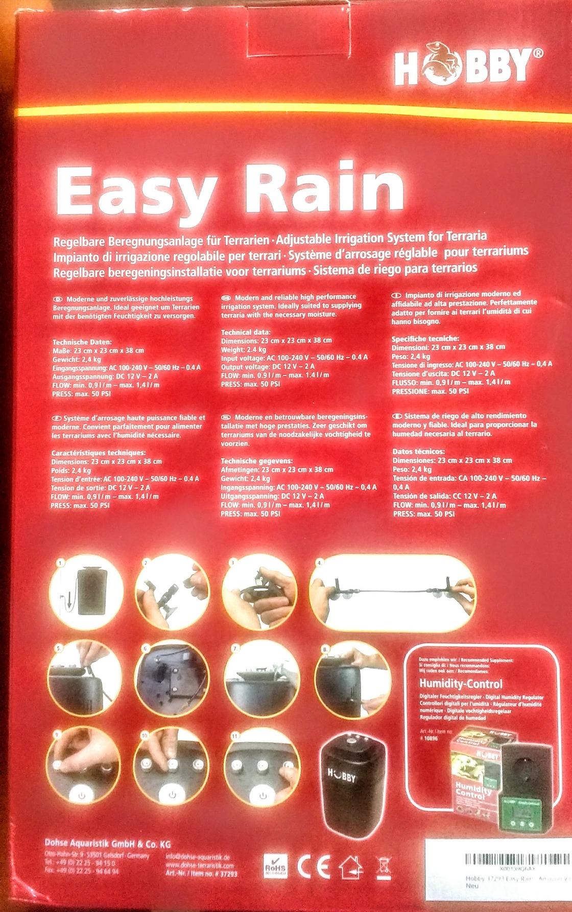 Hobby Easy Rain I Beregnungsanlage 9 Liter regelbar