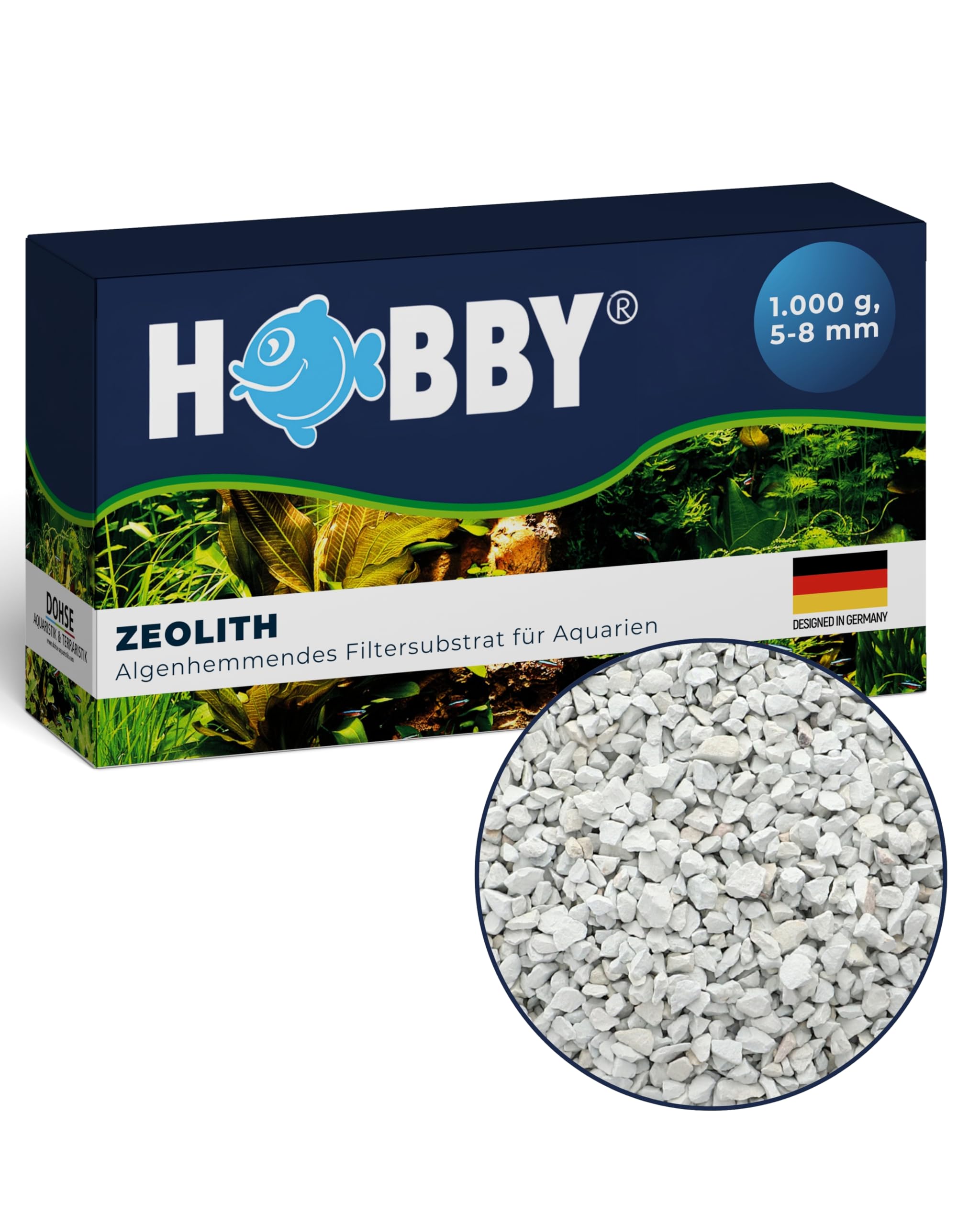 Hobby Terraristik Zeolith I Filtermaterial 500 g Ammoniumschutz