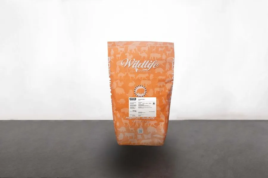 intipa Wildlife Känguru Pellets 25kg 8mm faserreich