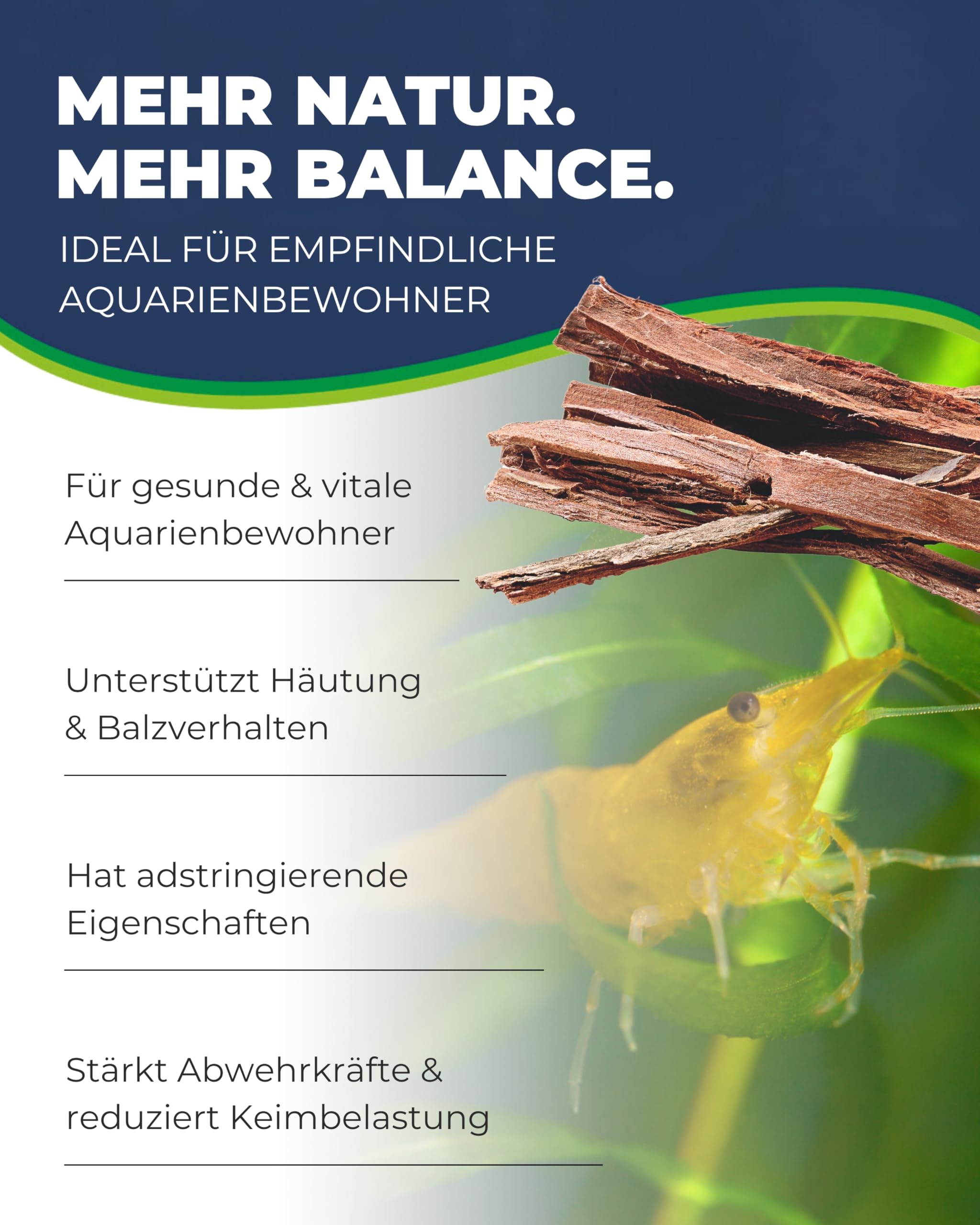 Hobby Aquaristik Catappa Bark Seemandelbaumrinde 12 Stück natürlich
