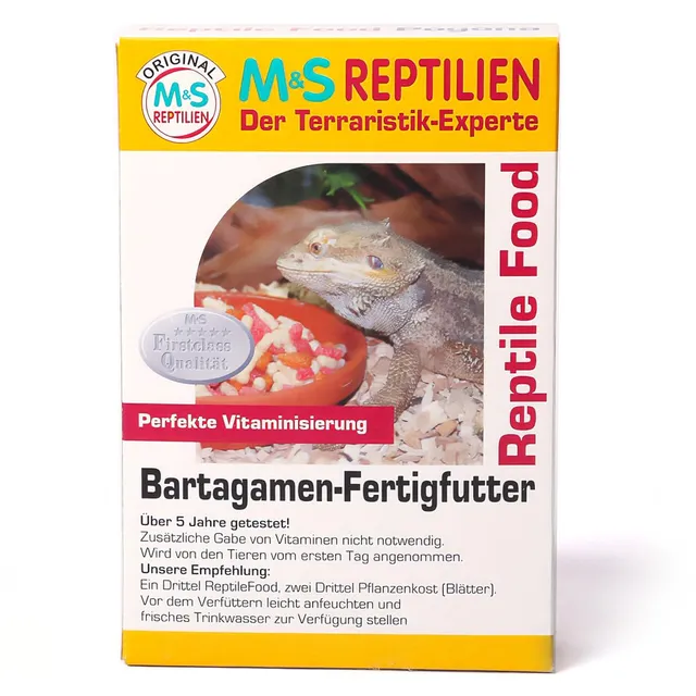 M&S Reptile Food Pogona Pellets 1000 ml Bartagamen
