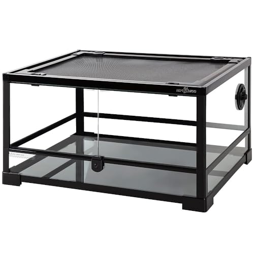 ReptiZoo RK0117 Glas-Terrarium 60x45x32 cm Schwenktür
