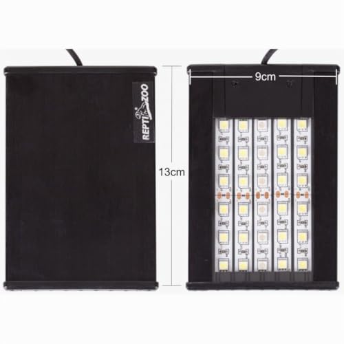 ReptiZoo LED001 Lichthaube Terrarium-Lampe 6 Watt 13x9 cm