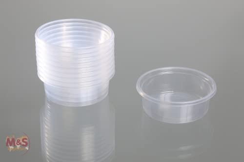 Repti Zoo SX01-4 Ersatzbecher 50 mm klar 100er Pack
