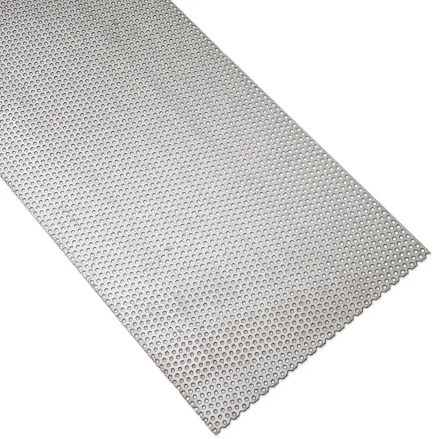 M&S Reptilien Lochblech Aluminium 2 m x 5 cm 1 mm