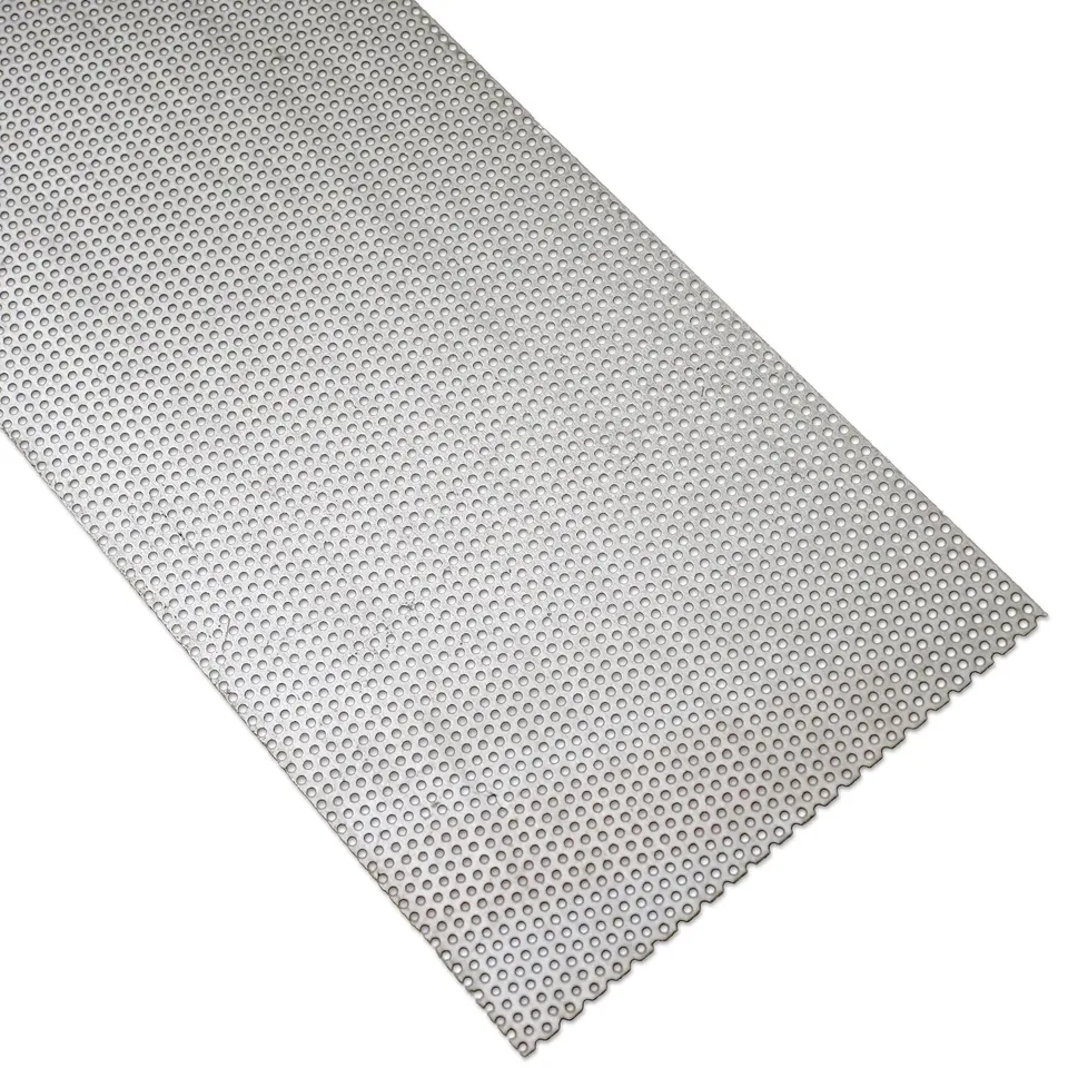 M&S Reptilien Lochblech Aluminium 2 m x 5 cm 1 mm