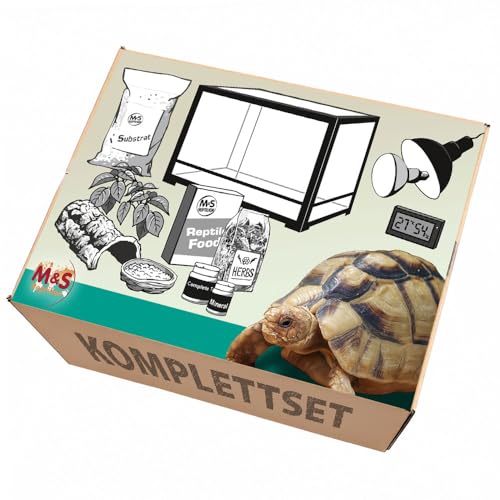 M&S Reptilien Komplettset Landschildkröten 120x60x60