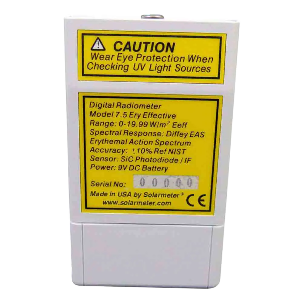 Econlux Solarmeter 7.5 Erythem UV-Messgerät W/m²