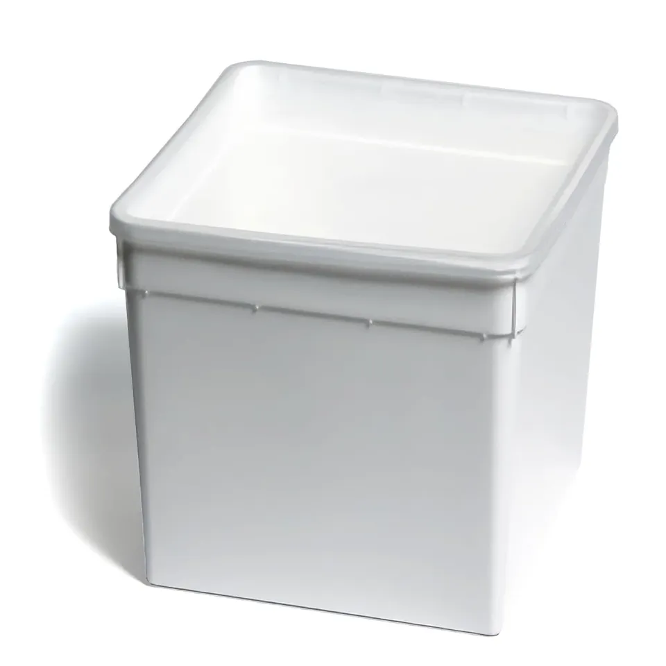 M&S Reptilien Kunststoffbox Box 18,5x18,5x19 cm hoch weiß