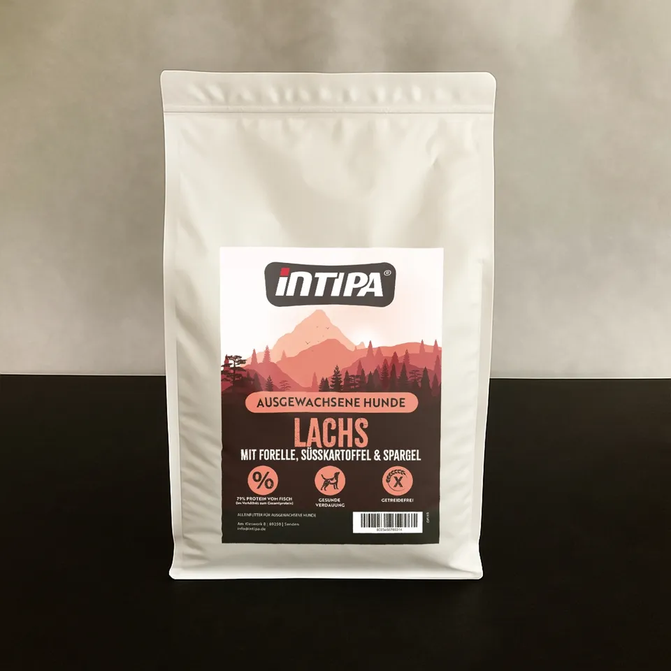 intipa DOG Truthahn mit Süßkartoffel und Brombeeren Hundefutter 6 kg