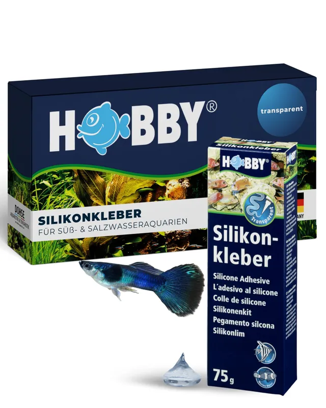 Hobby Silikonkleber Aquariensilikon 75 g transparent