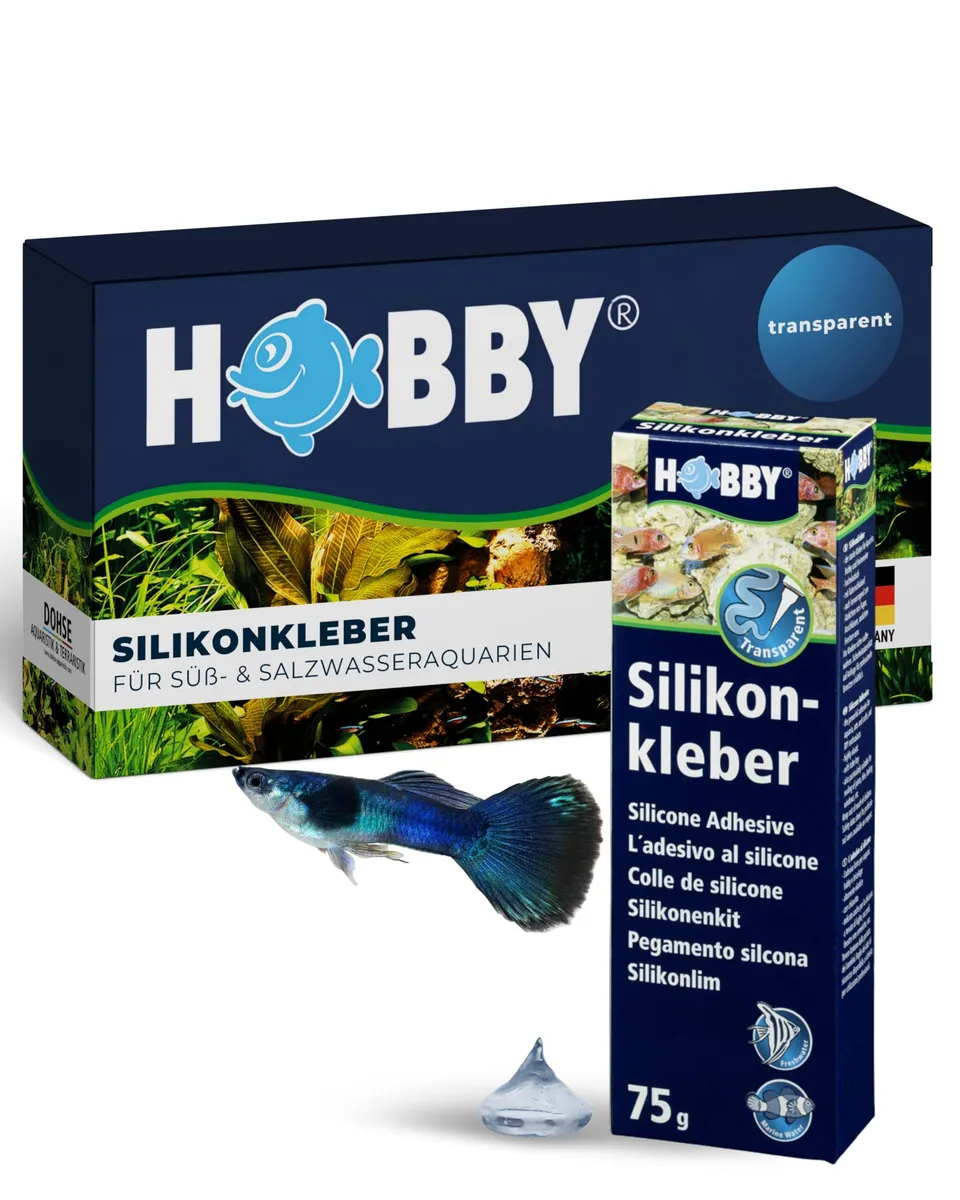 Hobby Silikonkleber Aquariensilikon 75 g transparent