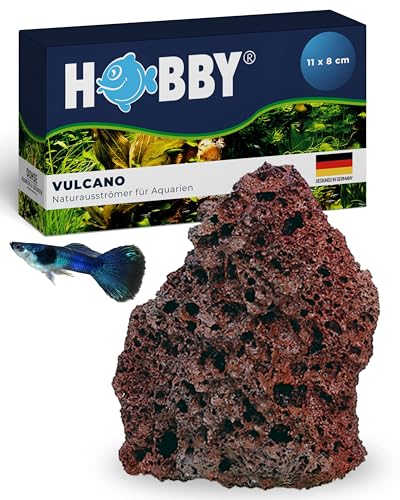Hobby Vulcano Naturausströmer Sprudelstein 11x8 cm Lavastein