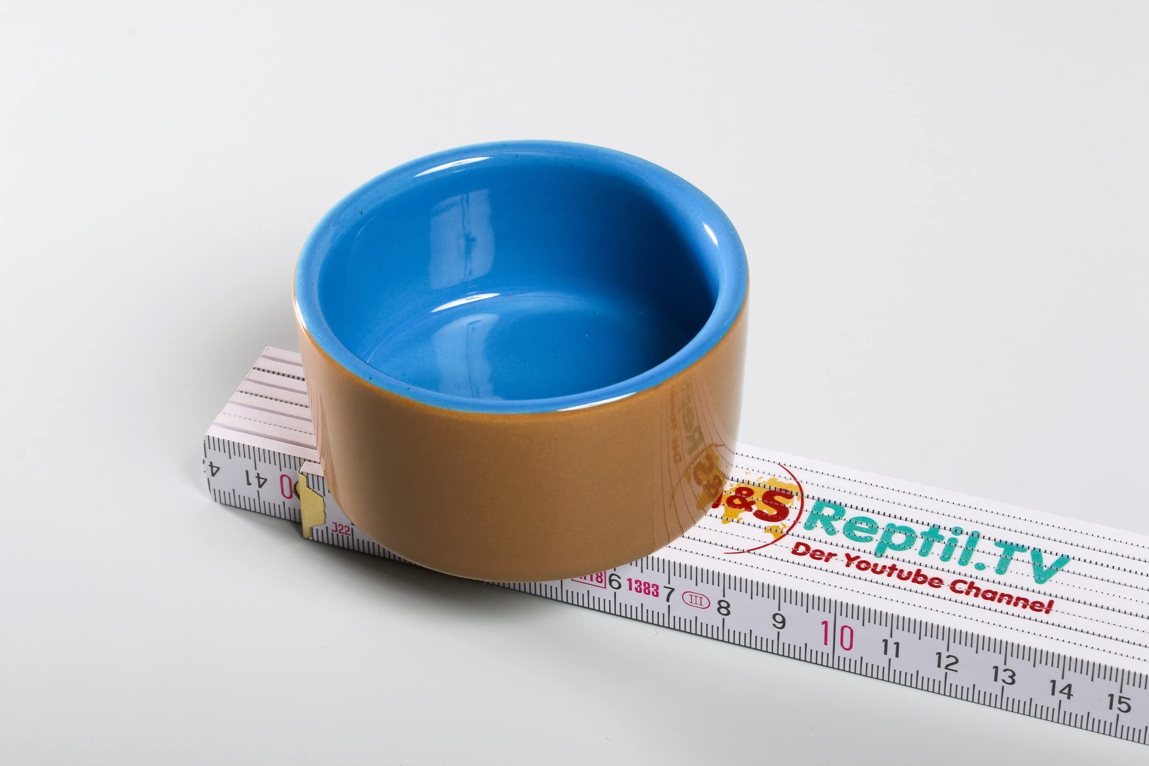 M&S Reptilien Wasserschale small 7,5 cm Trinkschale Keramik rund