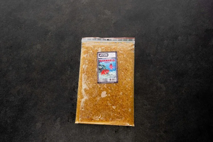 intipa Gammarus Flachtafel Frostfutter 500g ballastreich