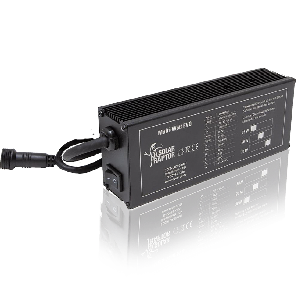 Econlux Solar Raptor Multi-Watt EVG 35/50/70 W Vorschaltgerät
