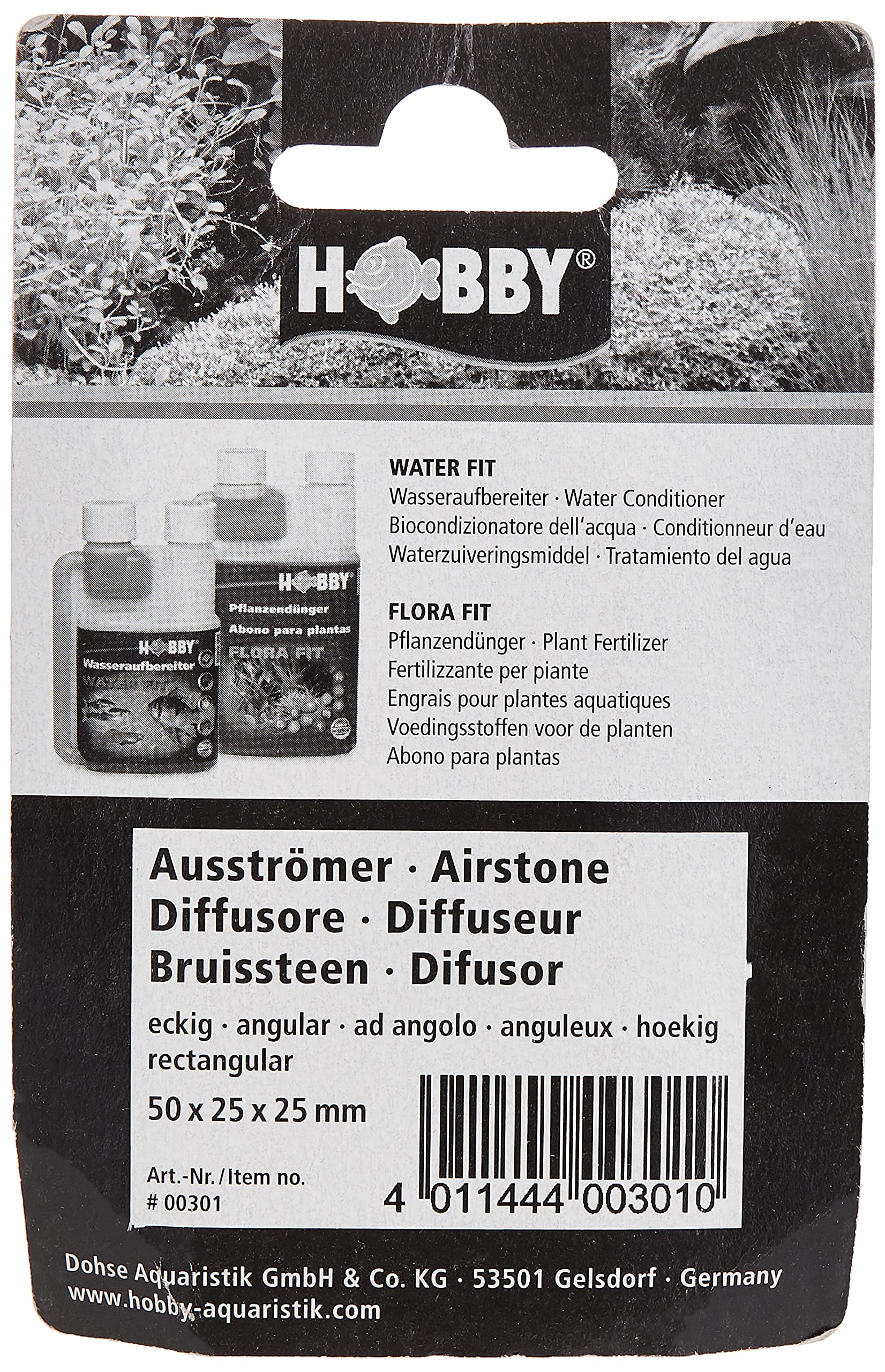 Hobby Aquaristik Ausströmer eckig 50mm Ausströmer Keramik