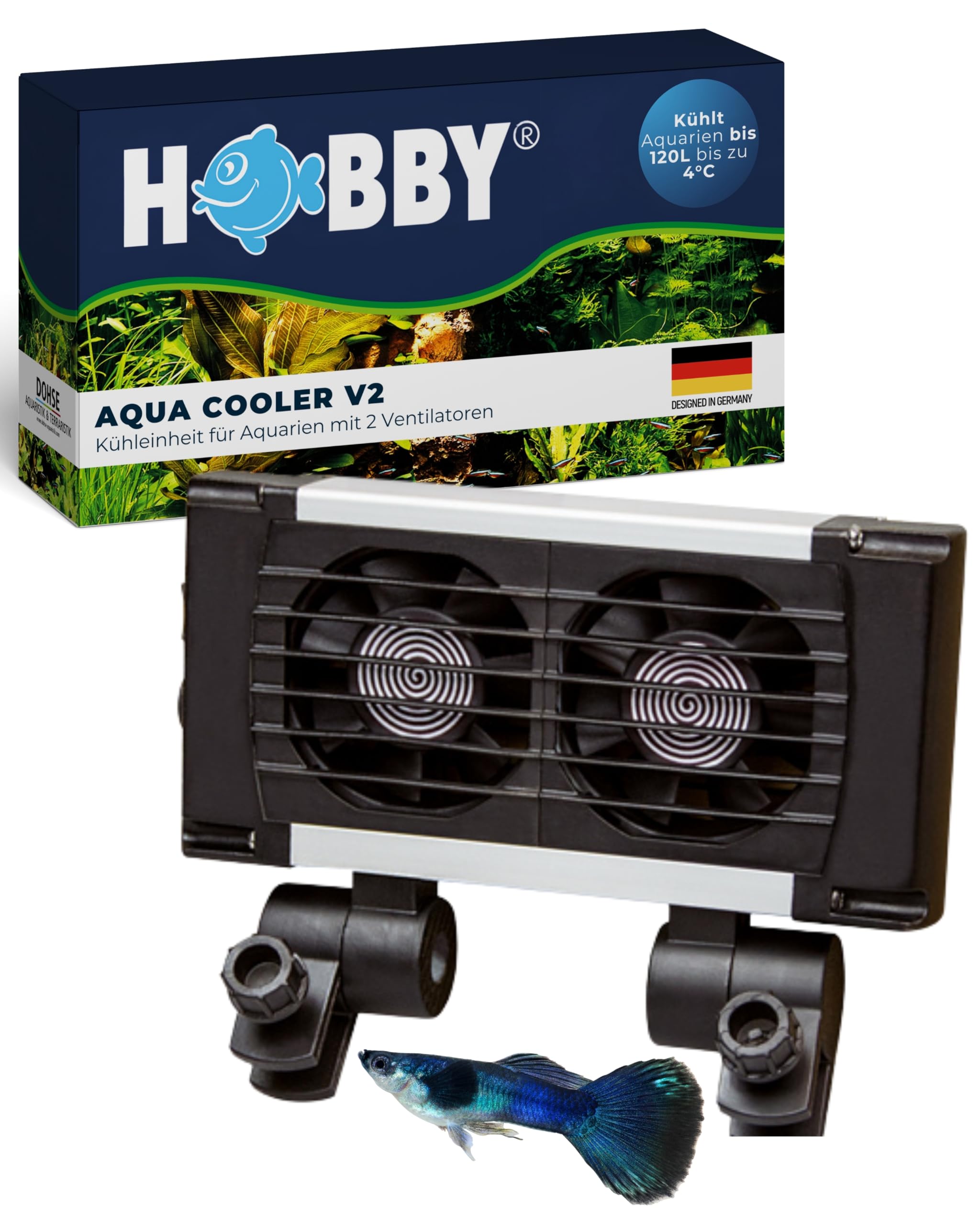 Hobby Aqua Cooler V4 Aquarienkühler 4 Ventilatoren bis 300L