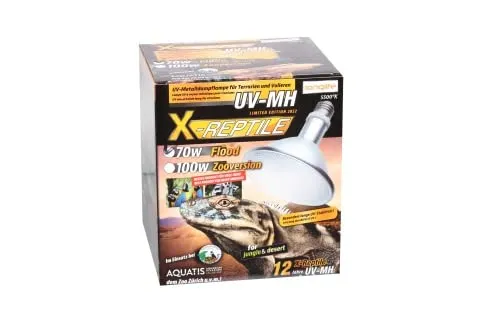 M&S Reptilien X-Reptile HID UV-Lampe 70W Flood Zoo-Version