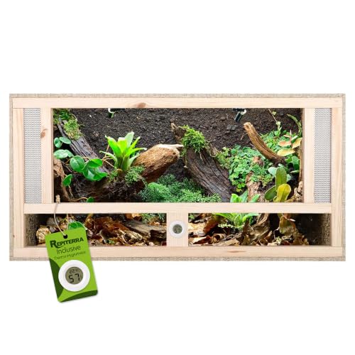 Repiterra Terrarium Frontbelüftung 80x40x40 cm Holzterrarium