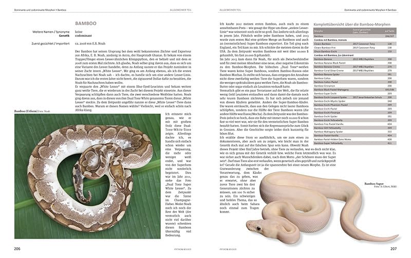 M&S Reptilien Python regius Atlas Buch Farbmorphen Terrarien