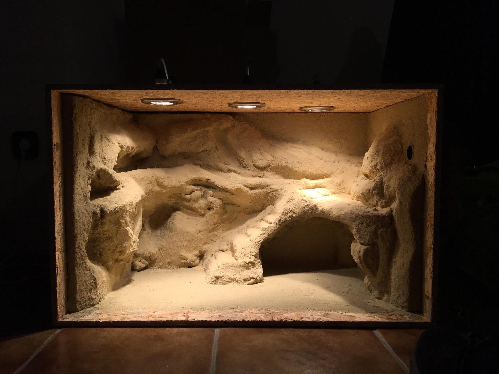 Repiterra Terrarium Seitenbelüftung 80x50x50 cm OSB