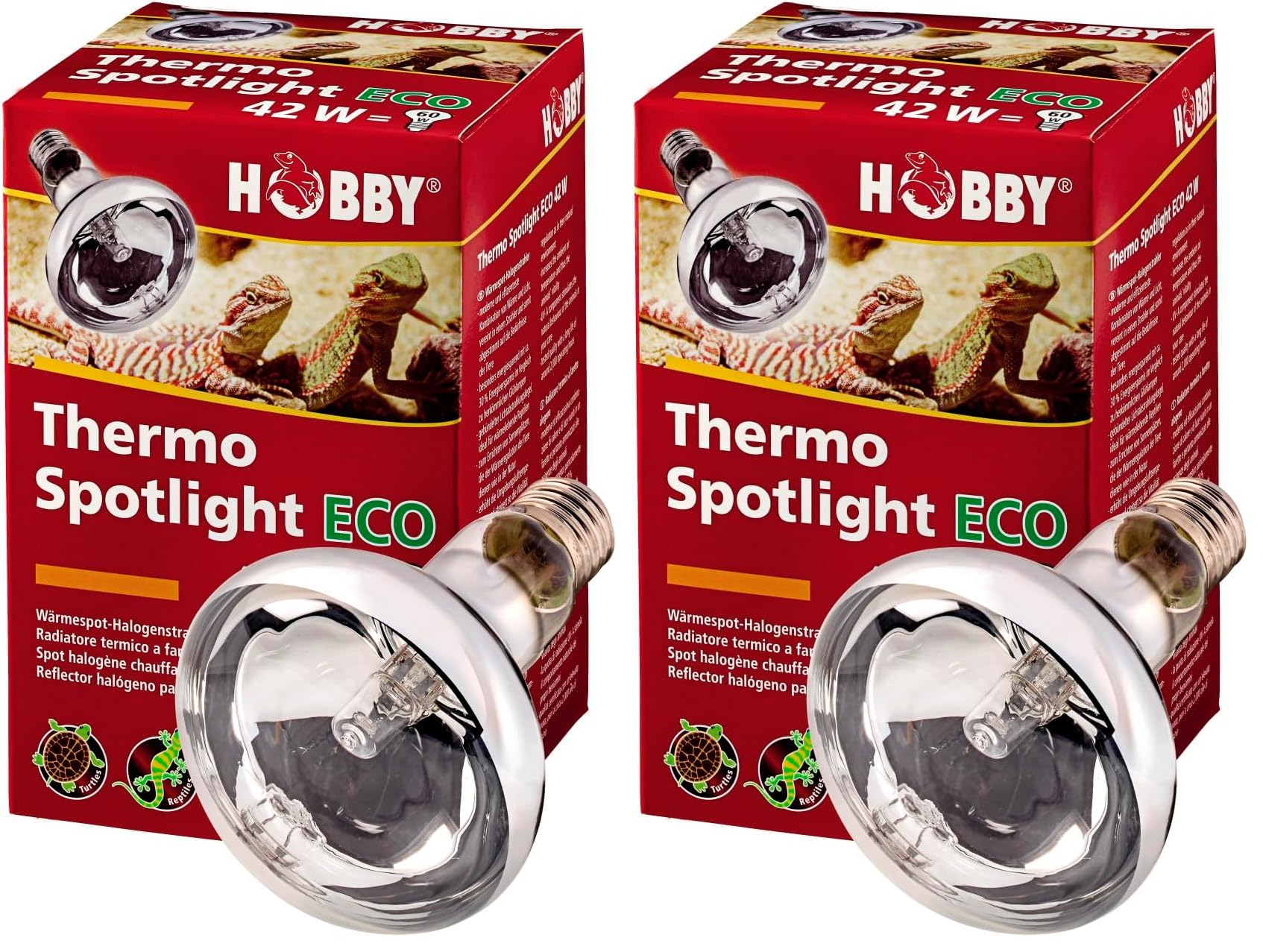 Hobby Thermo Spotlight Eco Wärmelampe 28 W silber