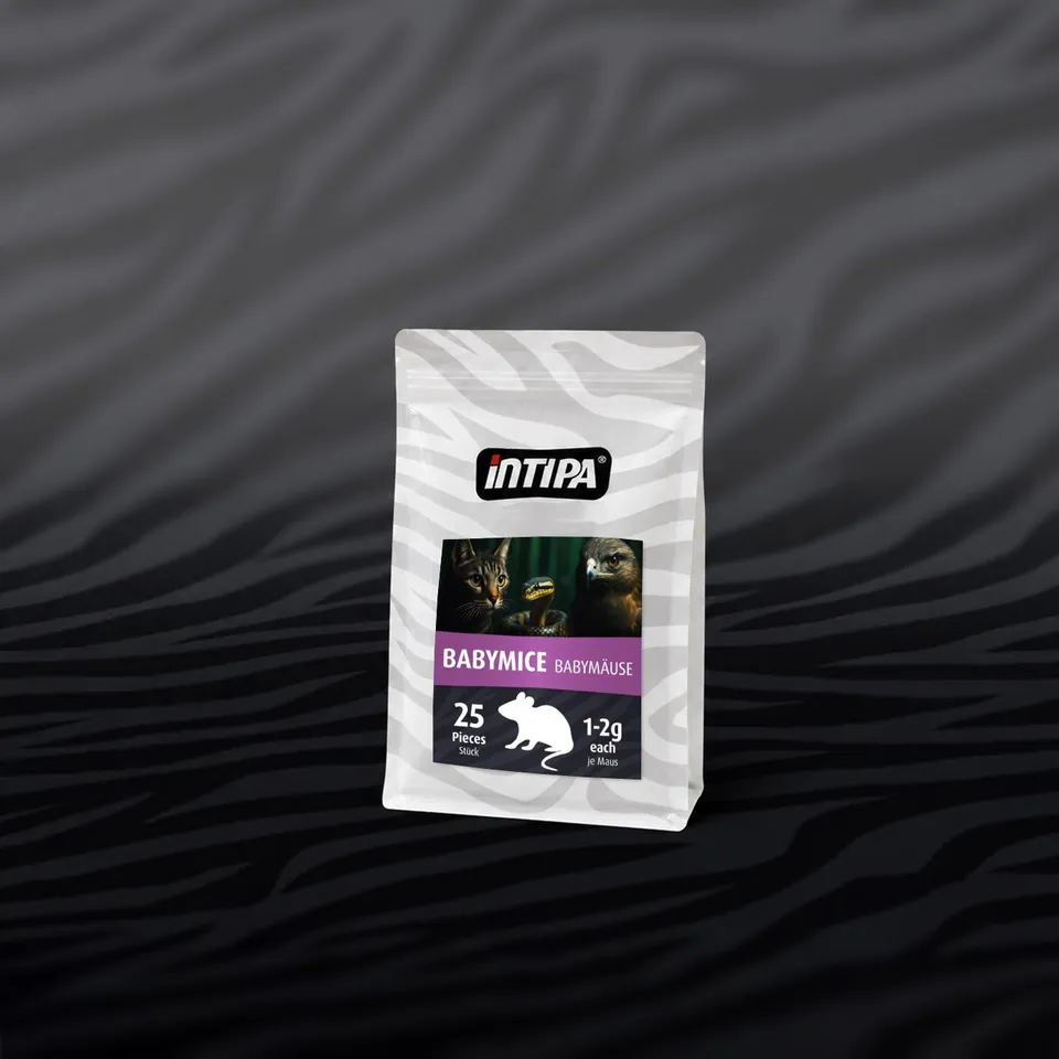 intipa Frost Babymäuse Frostfutter 1-2 g 25 Stück