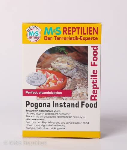 M&S Reptile Food Pogona Pellets 1000 ml Bartagamen