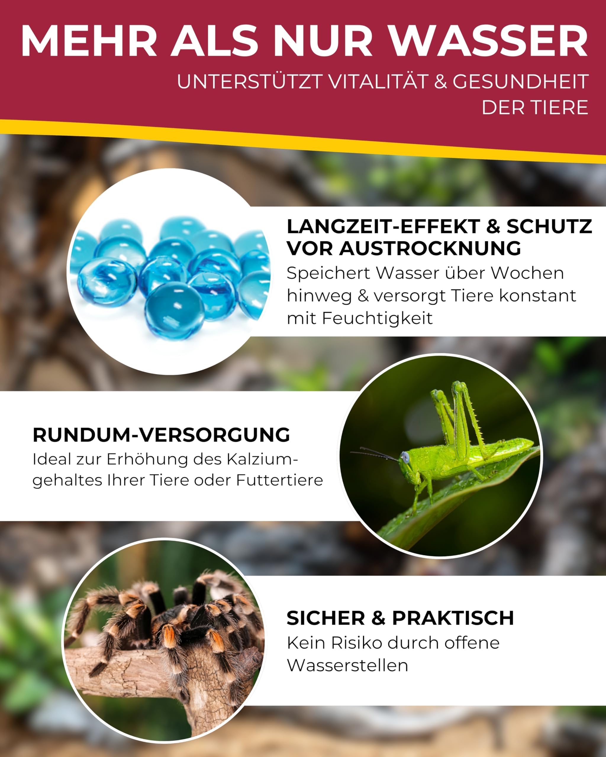 Hobby Aqua Pearls Calcium Wasserperlen 170 g blau