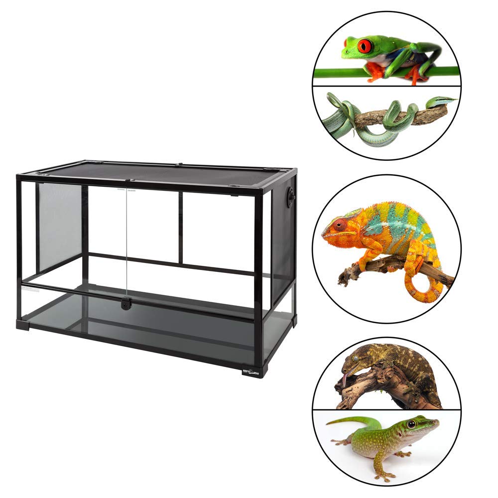 REPTI ZOO Terrarium 91,4x45,7x60 cm Glas