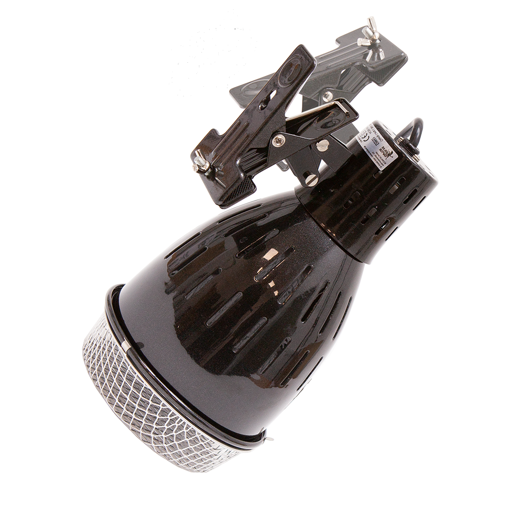 Solar Raptor ClampLamp Klemmlampe E27 schwarz