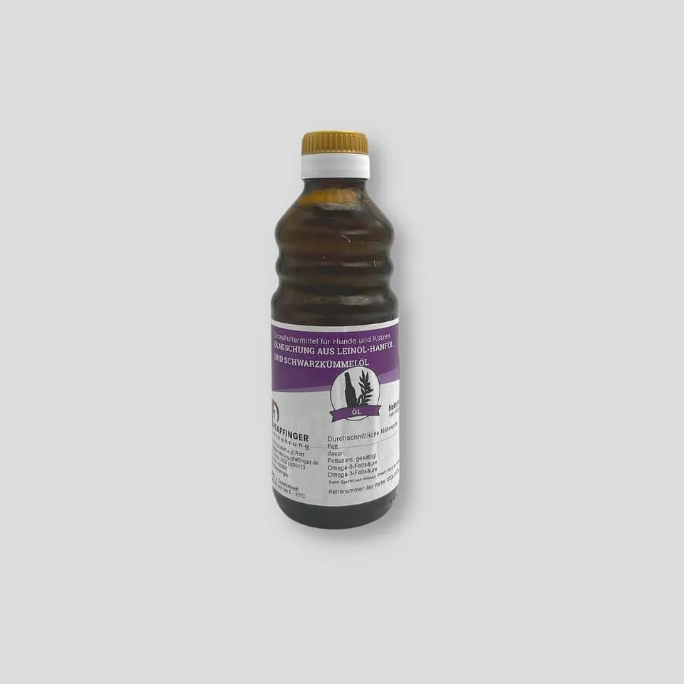 intipa Ölmix Leinöl Hanföl Futteröl 250ml Omega