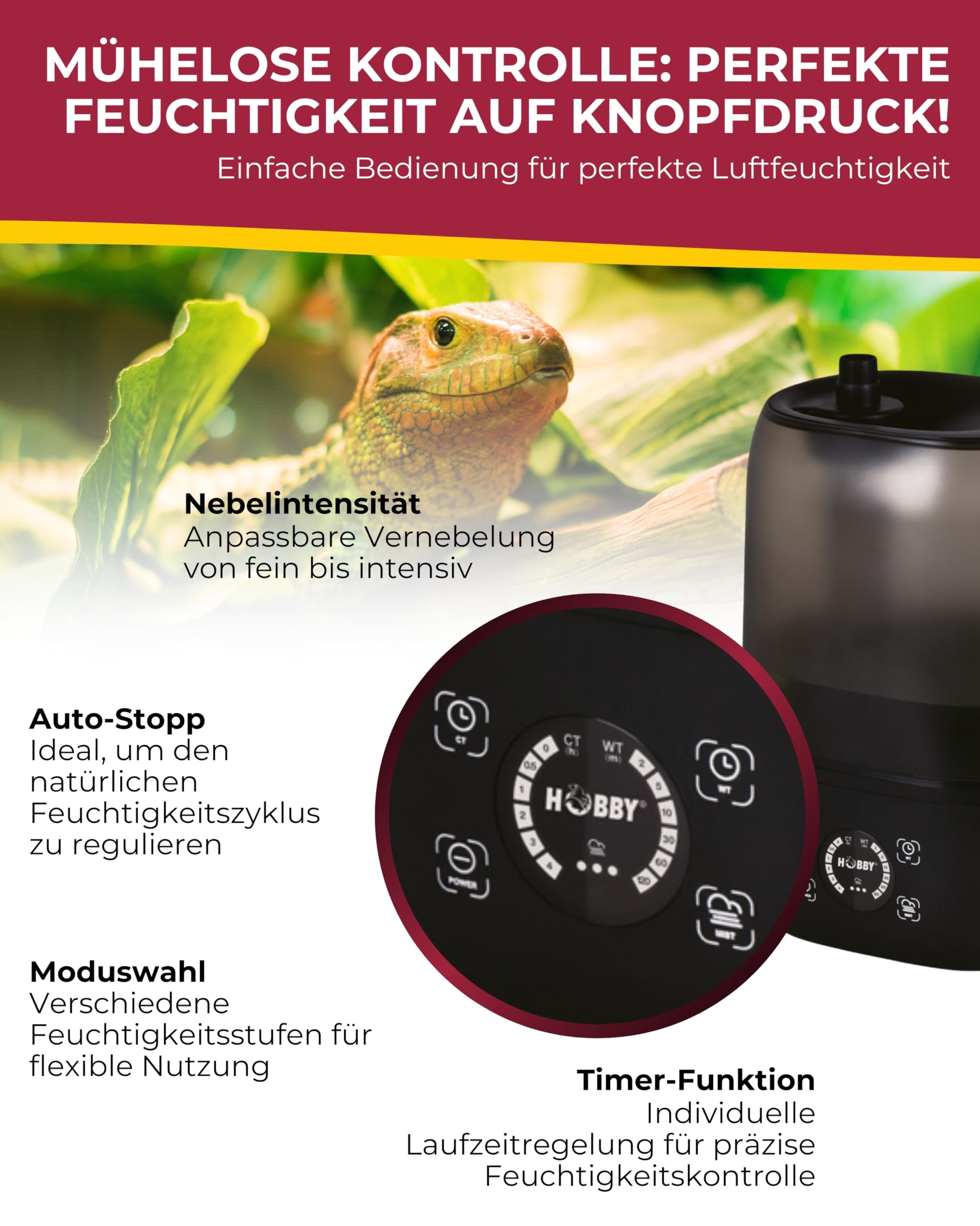 Hobby Hygro System Benebelungsanlage 4 L digital