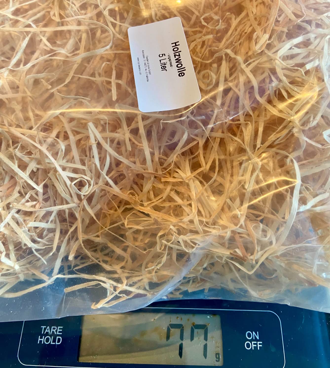 Terrabest Holzwolle 5 Liter Zucht Drosophilazucht