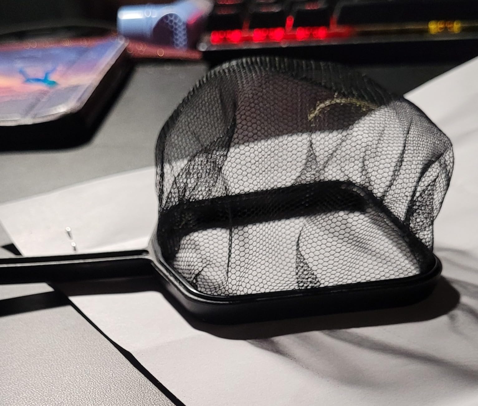 Hobby 60710 Easy Net S Kescher 8 cm schwarz weich