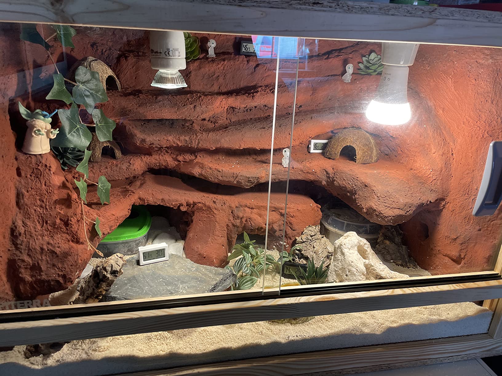 Repiterra Terrarium Seitenbelüftung 80x50x50 cm OSB