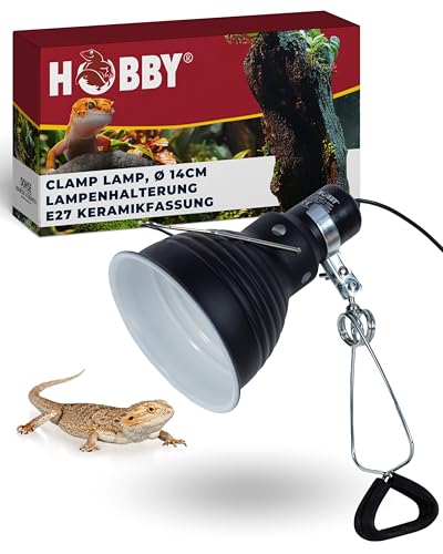 Hobby Clamp Lamp Terrariumleuchte 14 cm E27 Keramik