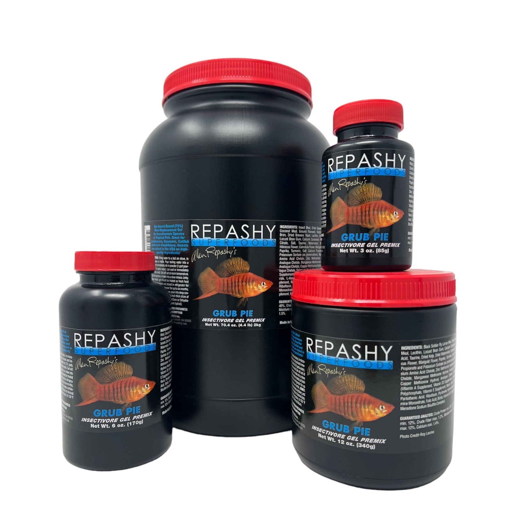 Repashy Grub Pie Fish Fischfutter 85g Insekten