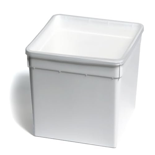 M&S Reptilien Kunststoffbox Box 18,5x18,5x19 cm hoch weiß
