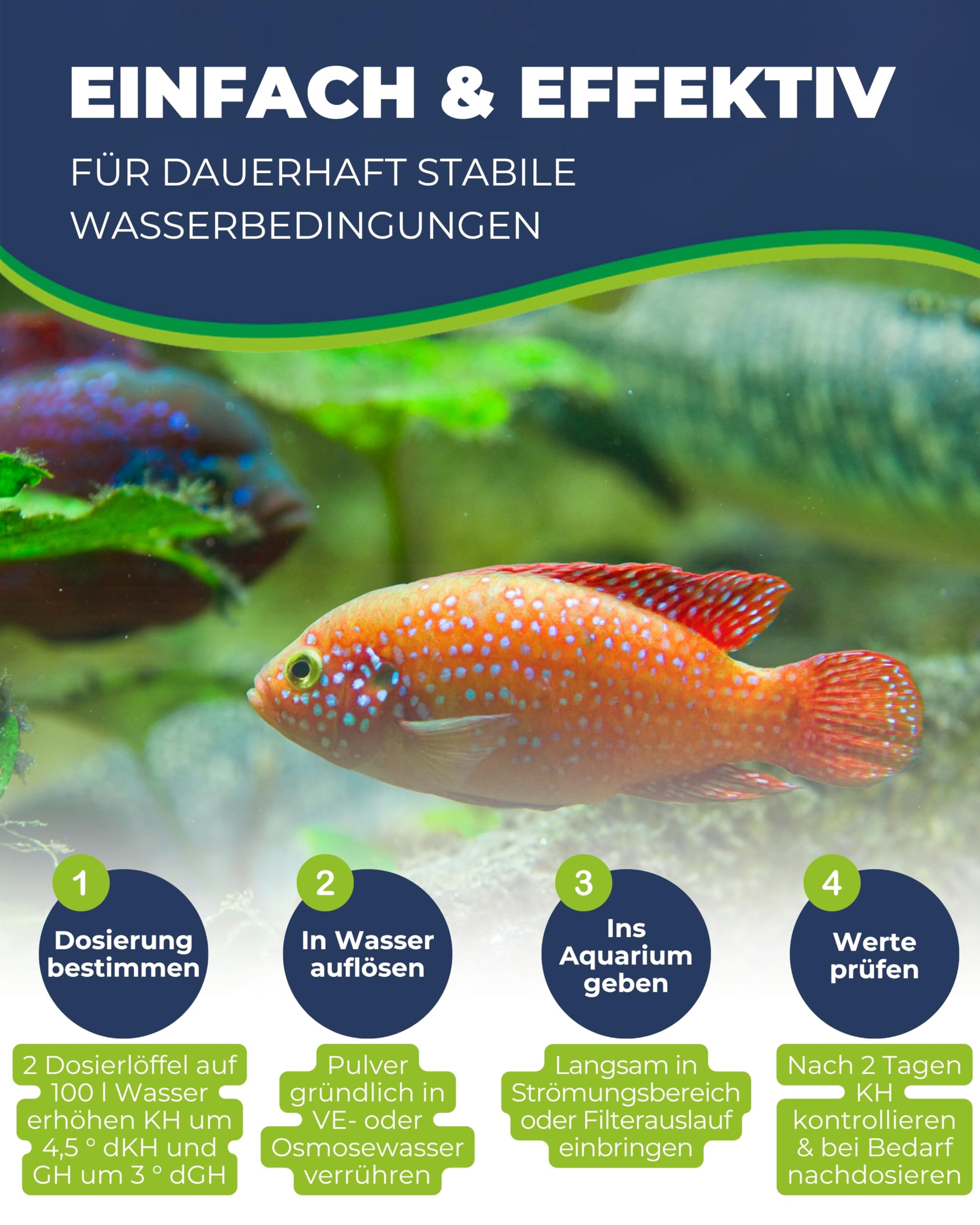 Hobby Cichliden Fit 450 g Aufhärtesalz Malawi Tanganjika