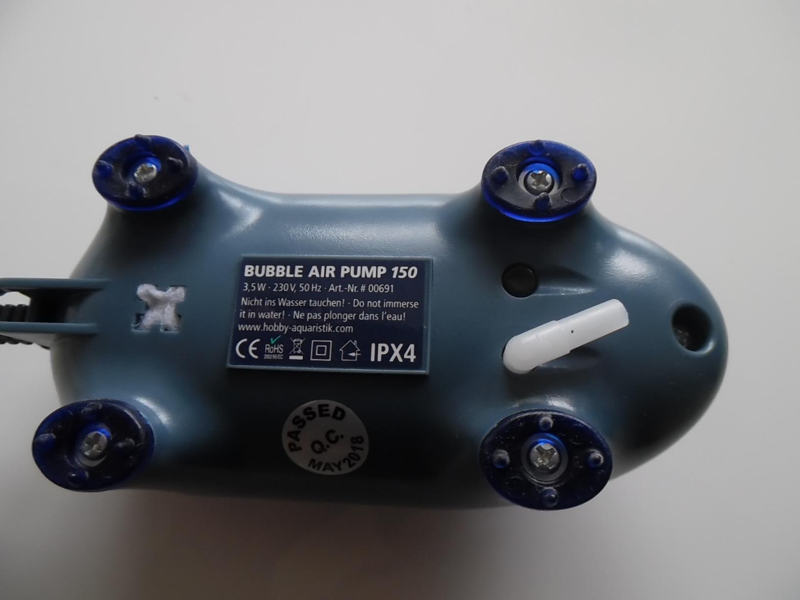 Hobby Bubble Air Pump 100 Luftpumpe 50-100 l leise