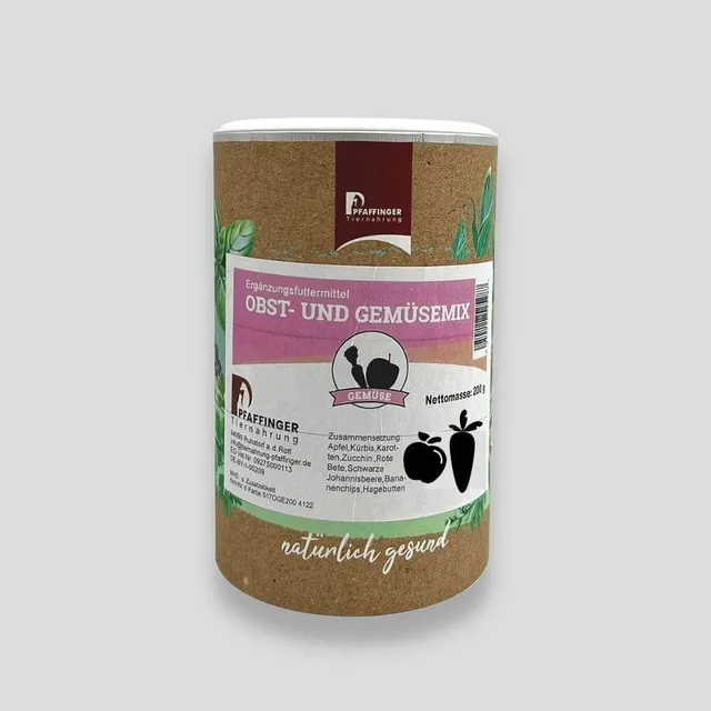 Intipa Obst- Gemüsemix Reptilienfutter 1 kg getrocknet