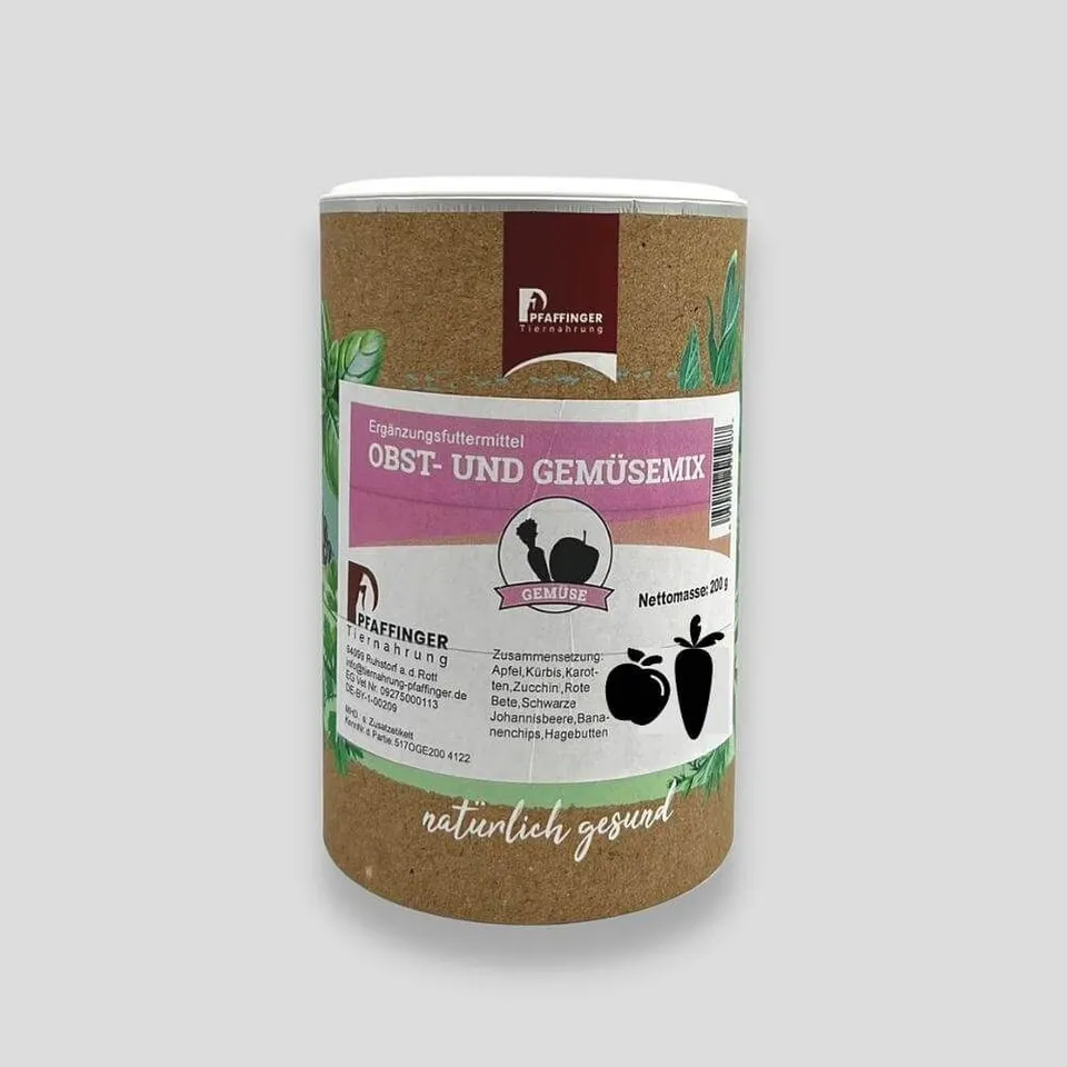 Intipa Obst- Gemüsemix Reptilienfutter 1 kg getrocknet