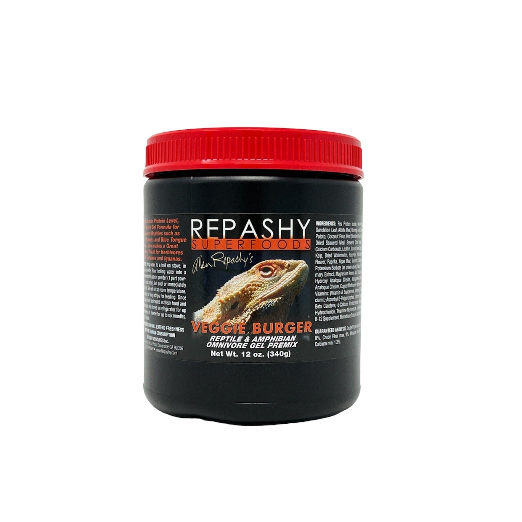 Repashy Veggie Burger 85g Gelfutter Bartagamen Pflanzenbasis