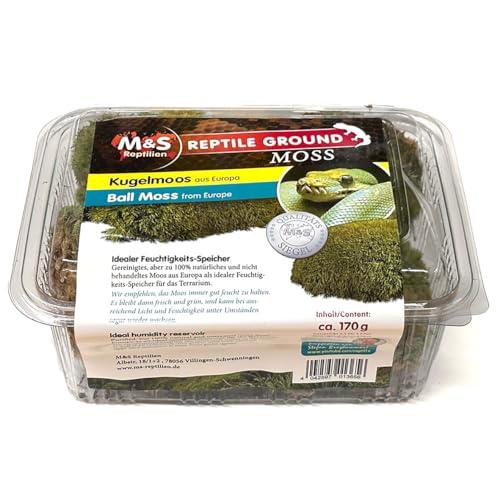M&S Reptilien Kugelmoos Moos 2,5 l naturbelassen